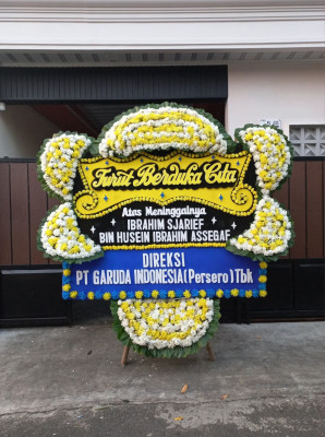 Papan Bunga Duka di Sukomoro