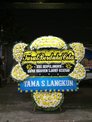 Papan Bunga Duka di Sukomoro