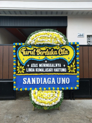 Papan Bunga Duka di Sukomoro