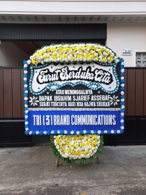 Papan Bunga Duka di Sukomoro